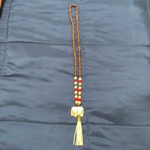 Beaded Elephant Necklace